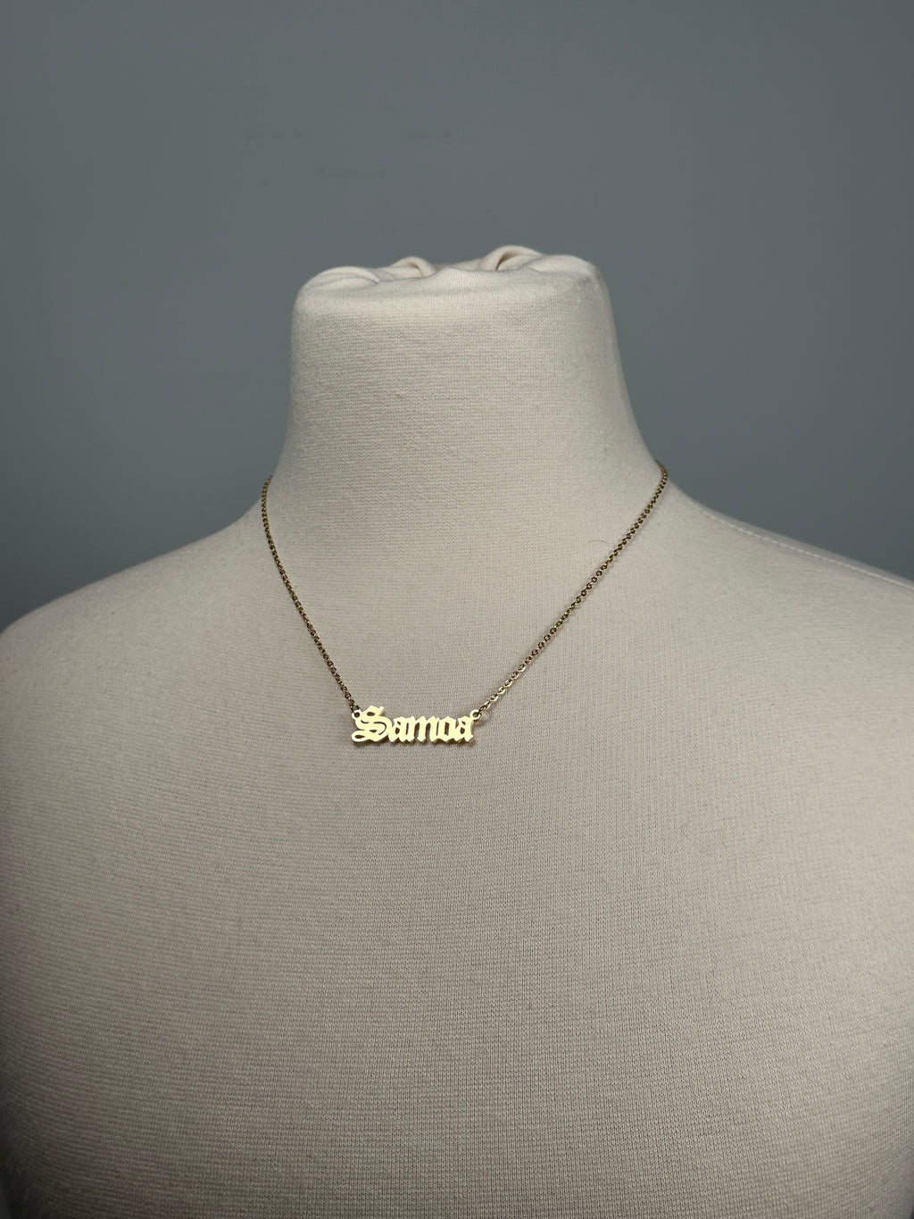 SAMOA plated necklace