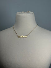 Load image into Gallery viewer, CALIFORNIA plated necklace
