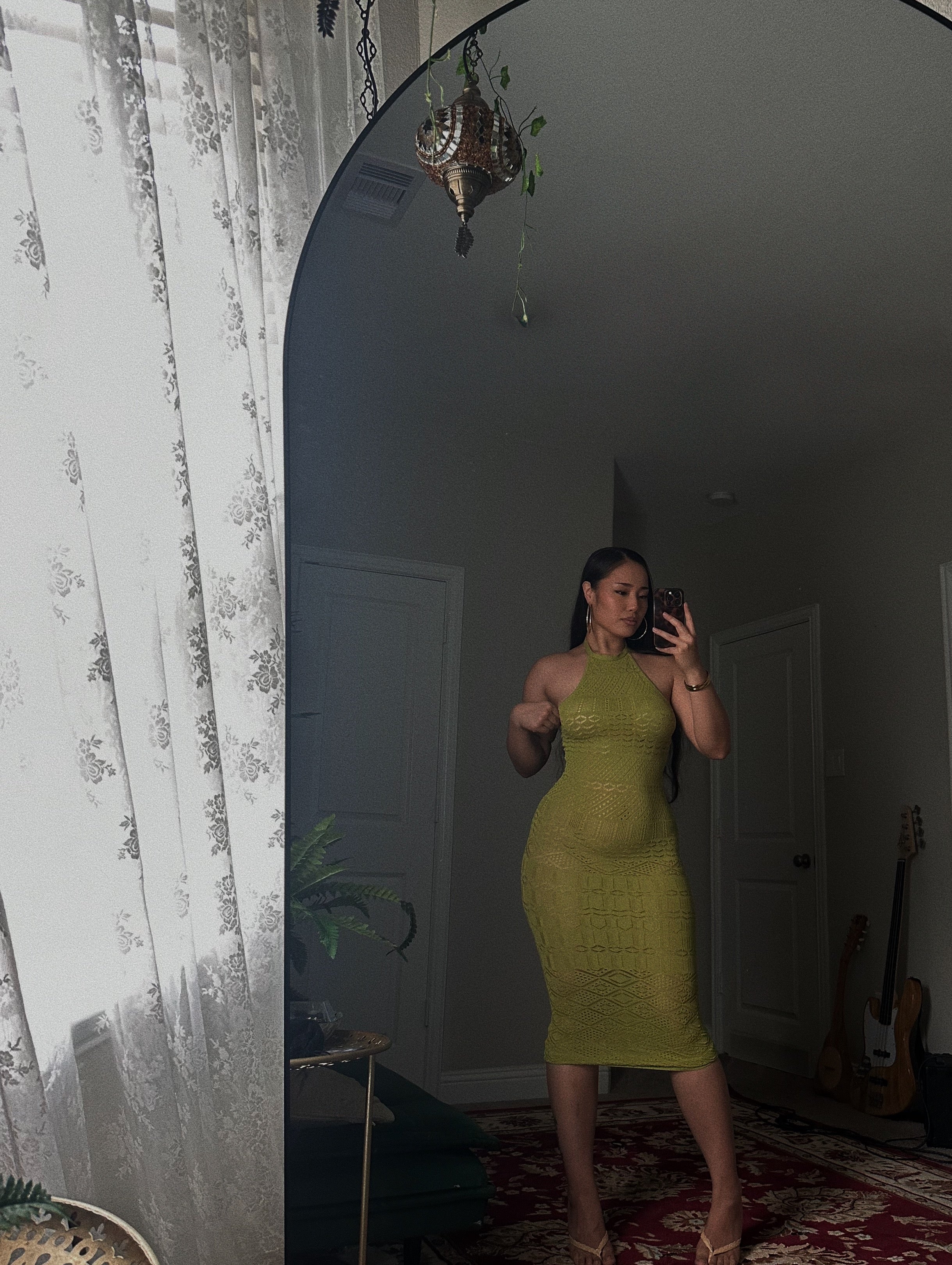 ANIVA open knit dress