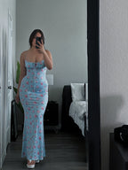 Ditsy daisy maxi Dress