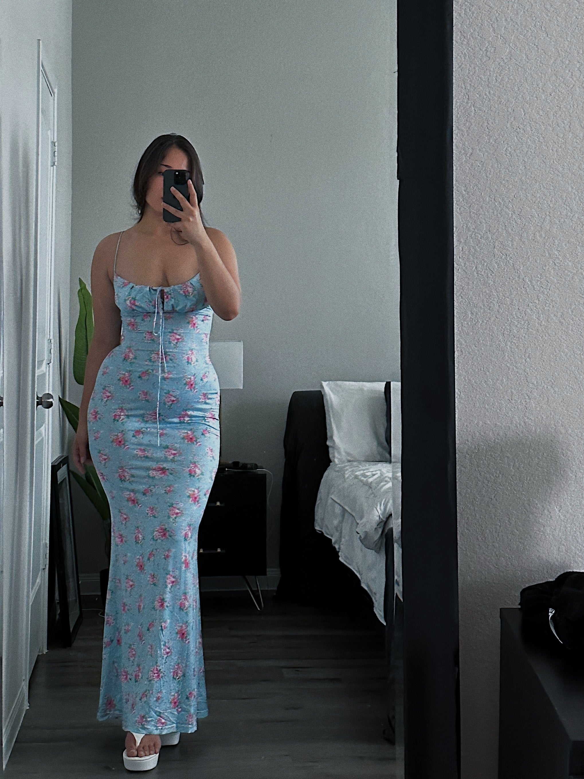 Ditsy daisy maxi Dress