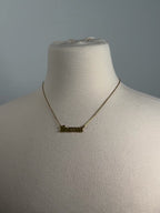 SAMOA plated necklace