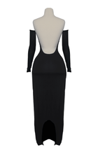 Load image into Gallery viewer, Ariana open back midi dress
