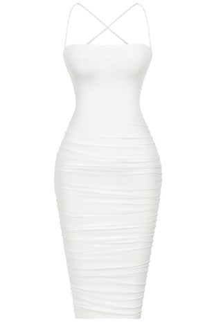 Christina lace up dress